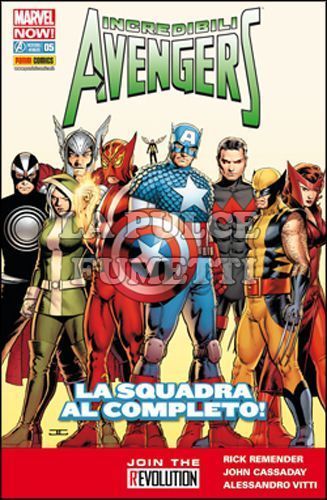 INCREDIBILI AVENGERS #     5 - MARVEL NOW!